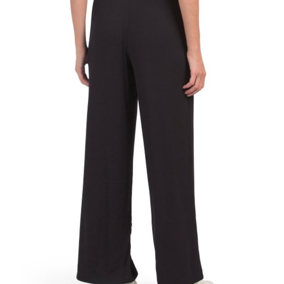 Magaschoni Micromodal Pull On Wide Leg Pants